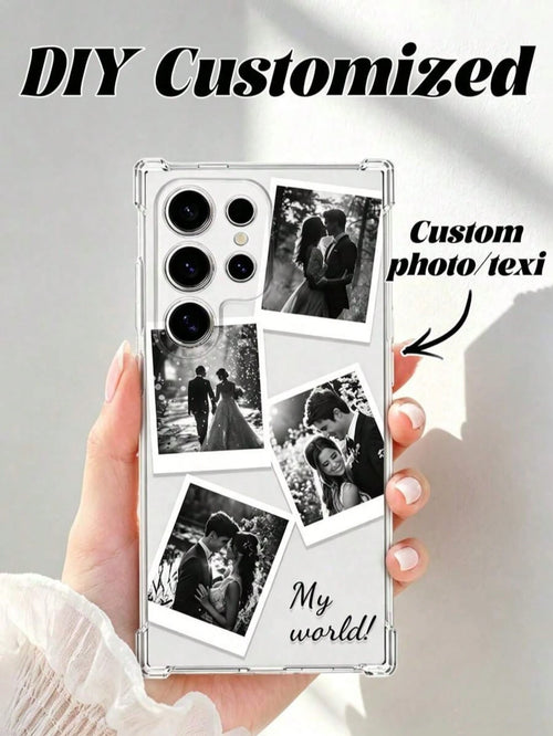 Solid Coffee Tone Multi Pastel Cartoon Turtle Brown Border Custom Personalized Cursive Name Phone Case, Custom Unique Black Hand Letter Fresh Coastal Aesthetic Shockproof Protective Cover For All Mobi