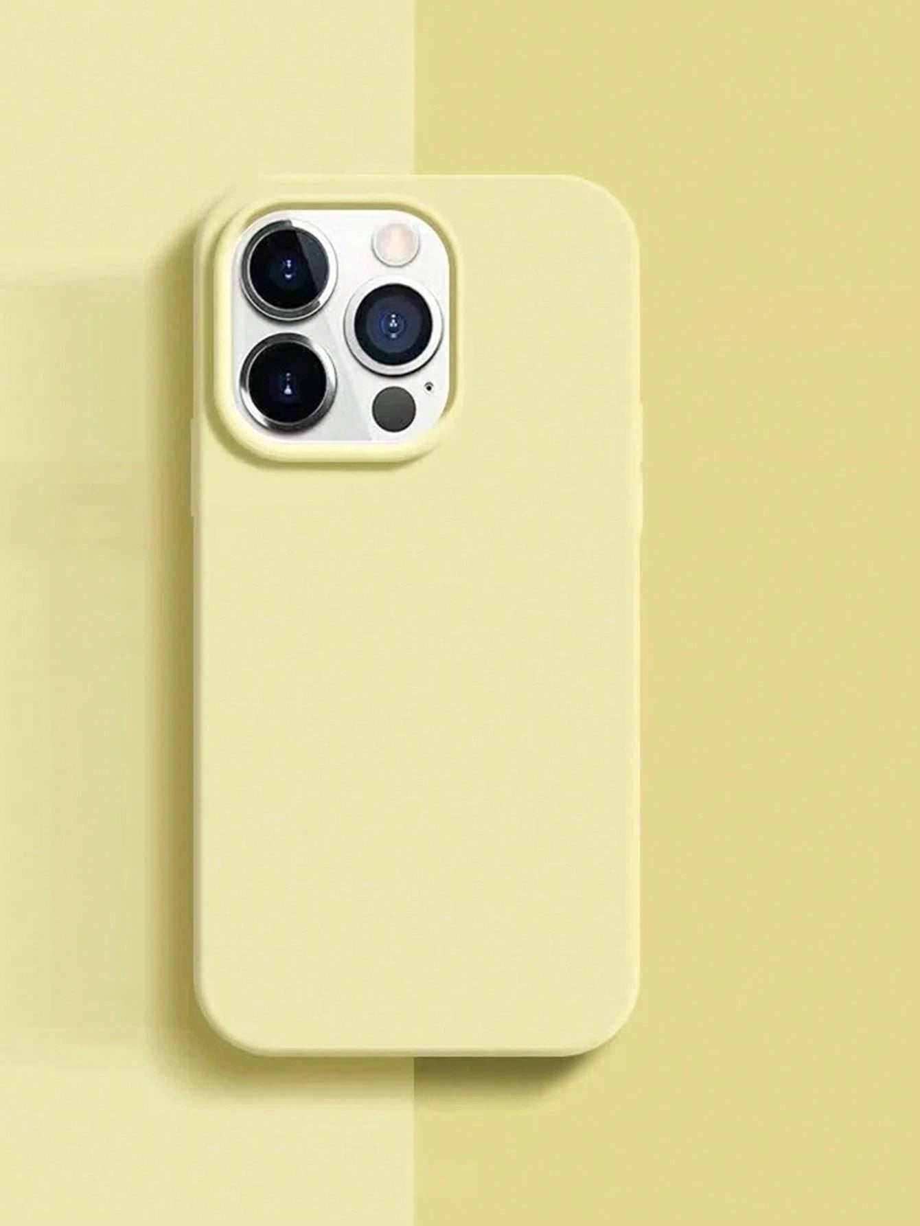 Solid Color Liquid Silicone 2.0mm Thick Liquid Silicone Phone Case Compatible With 16, 15, 14, 13, 12, 11 Pro Max, S24U, S23, S22, S25 Series Full Body Protective Cover Waterproof Shockproof Anti-Fall