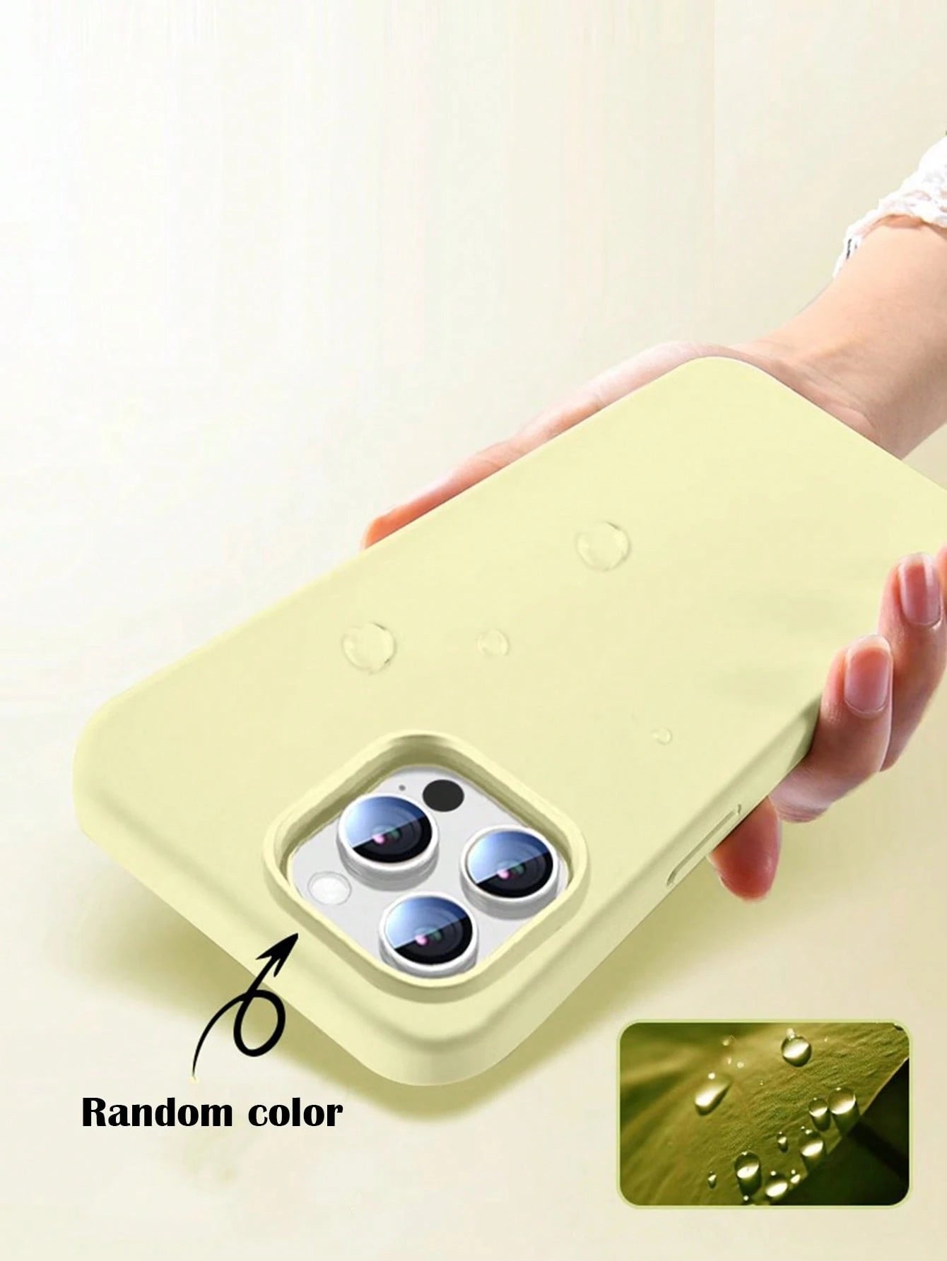 Solid Color Liquid Silicone 2.0mm Thick Liquid Silicone Phone Case Compatible With 16, 15, 14, 13, 12, 11 Pro Max, S24U, S23, S22, S25 Series Full Body Protective Cover Waterproof Shockproof Anti-Fall