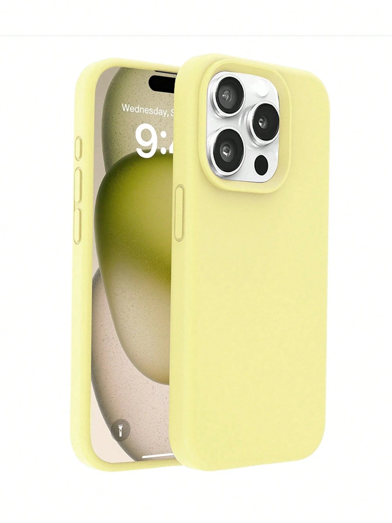 Solid Color Liquid Silicone 2.0mm Thick Liquid Silicone Phone Case Compatible With 16, 15, 14, 13, 12, 11 Pro Max, S24U, S23, S22, S25 Series Full Body Protective Cover Waterproof Shockproof Anti-Fall