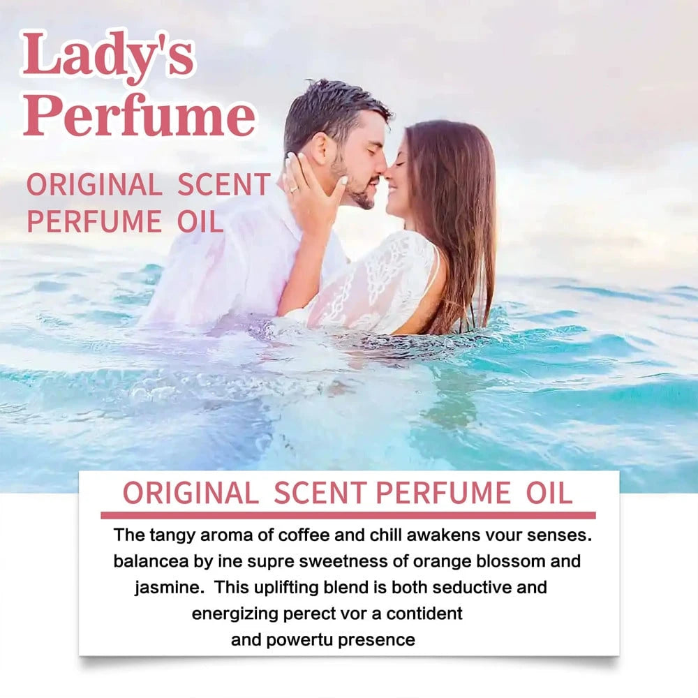 Story of Love 2PCS Women's Roll-On Perfume- Long-Lasting Fragrance Pheromone Cologne, Roll-On Perfume, Portable Travel Size| Crazy Love Roll-On Fragrance Oil, Crazy Love Perfume, Long-Lasting Port