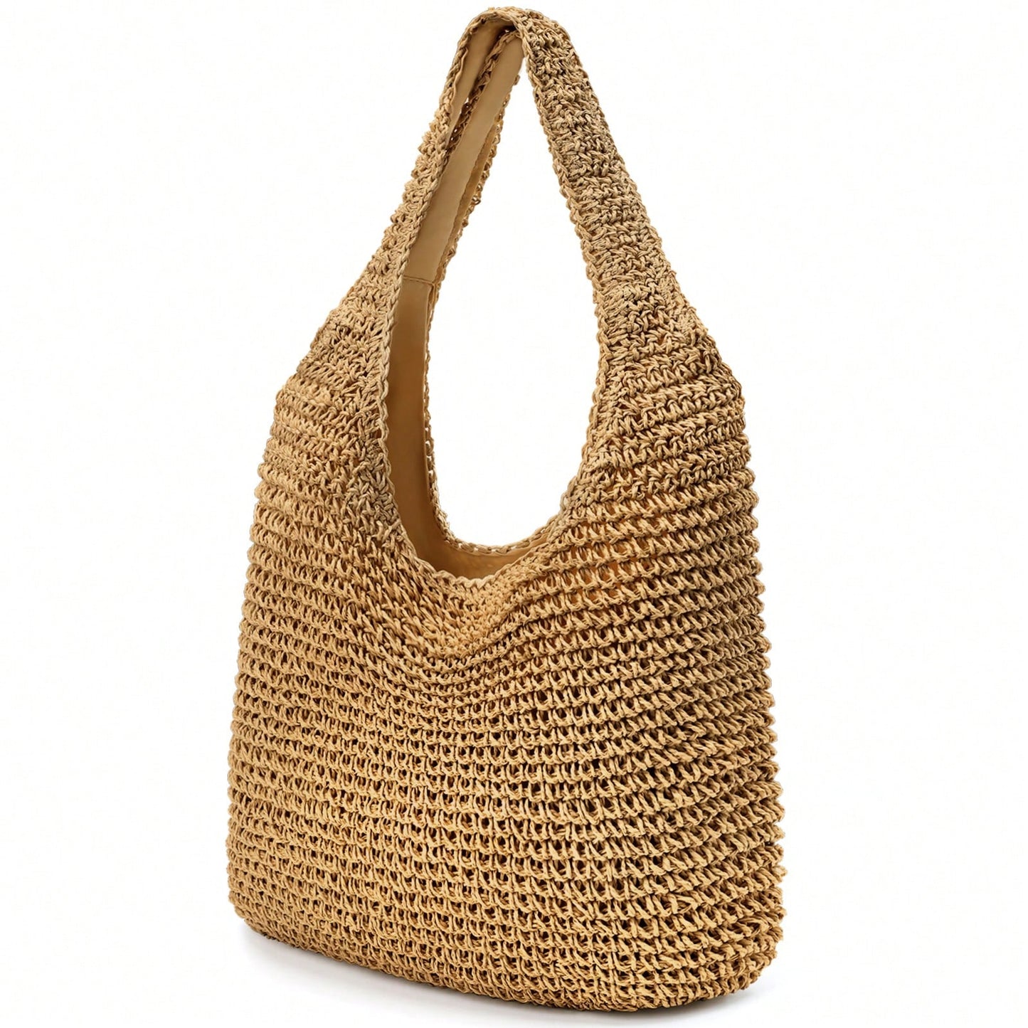 Straw Beach Bag For Women,Straw Woven Bag,Large Capacity Summer Bag,For Beach Travel,Outings,Dates,Shopping,Daily Use,Gifts,Vacation Essentials