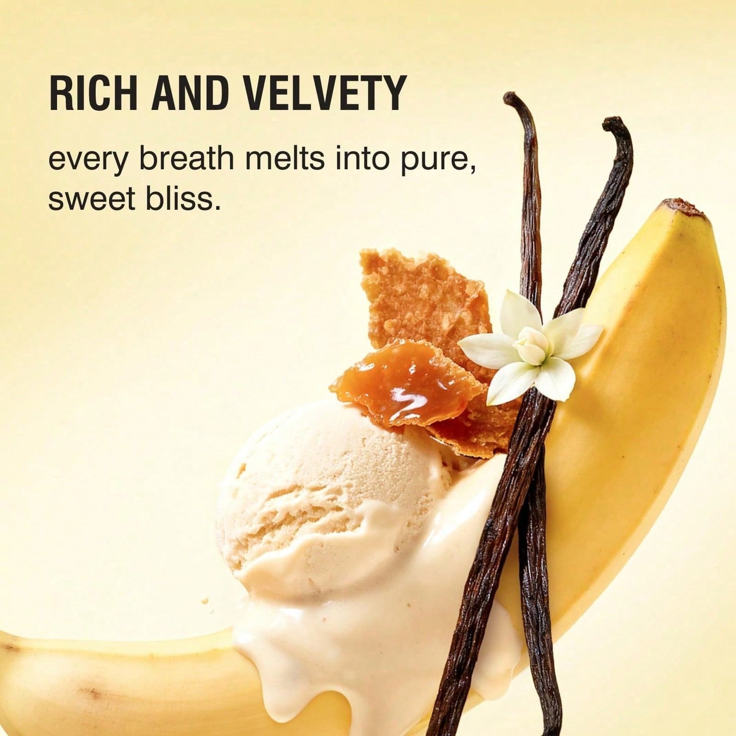 Sttes Childhood Banana Ice Cream No.20 EDP Perfume 100ml, Unisex Sweet Gourmand Fragrance, Long Lasting Vanilla Banana Scent, Perfect Birthday Holiday Gift For Women Men