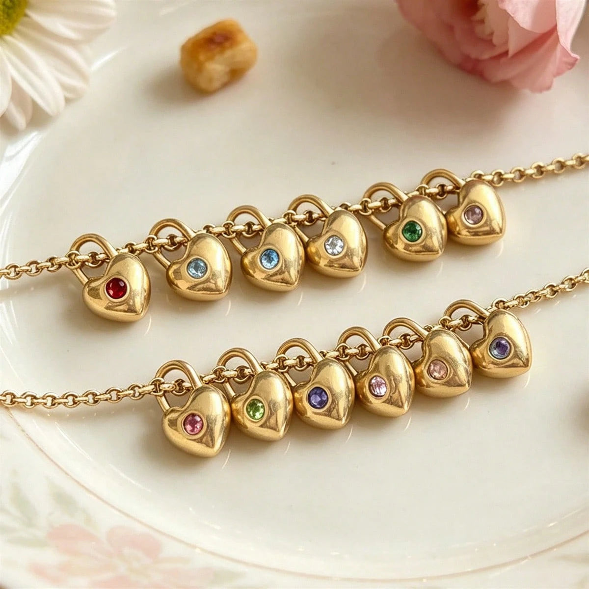 Sultry Pendant Necklace With Adjustable, Heart, Floral, For Date Night, Sultry Finish In Gold-Plated Alloy, Perfect For Date Night, Flattering Fit.