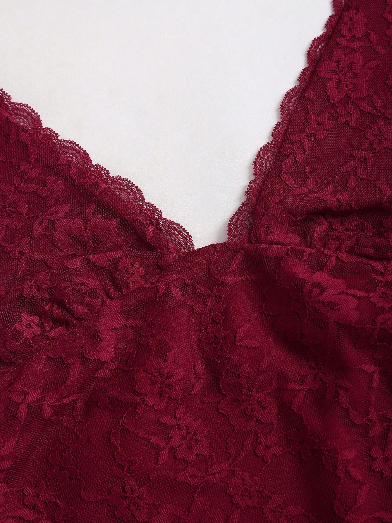 Sweetra Petite Women's Red Sleeveless V-Neck Lace Patchwork Sexy Mini Dress Bachlorette Party Dress Red Lace Dress,Petite Women