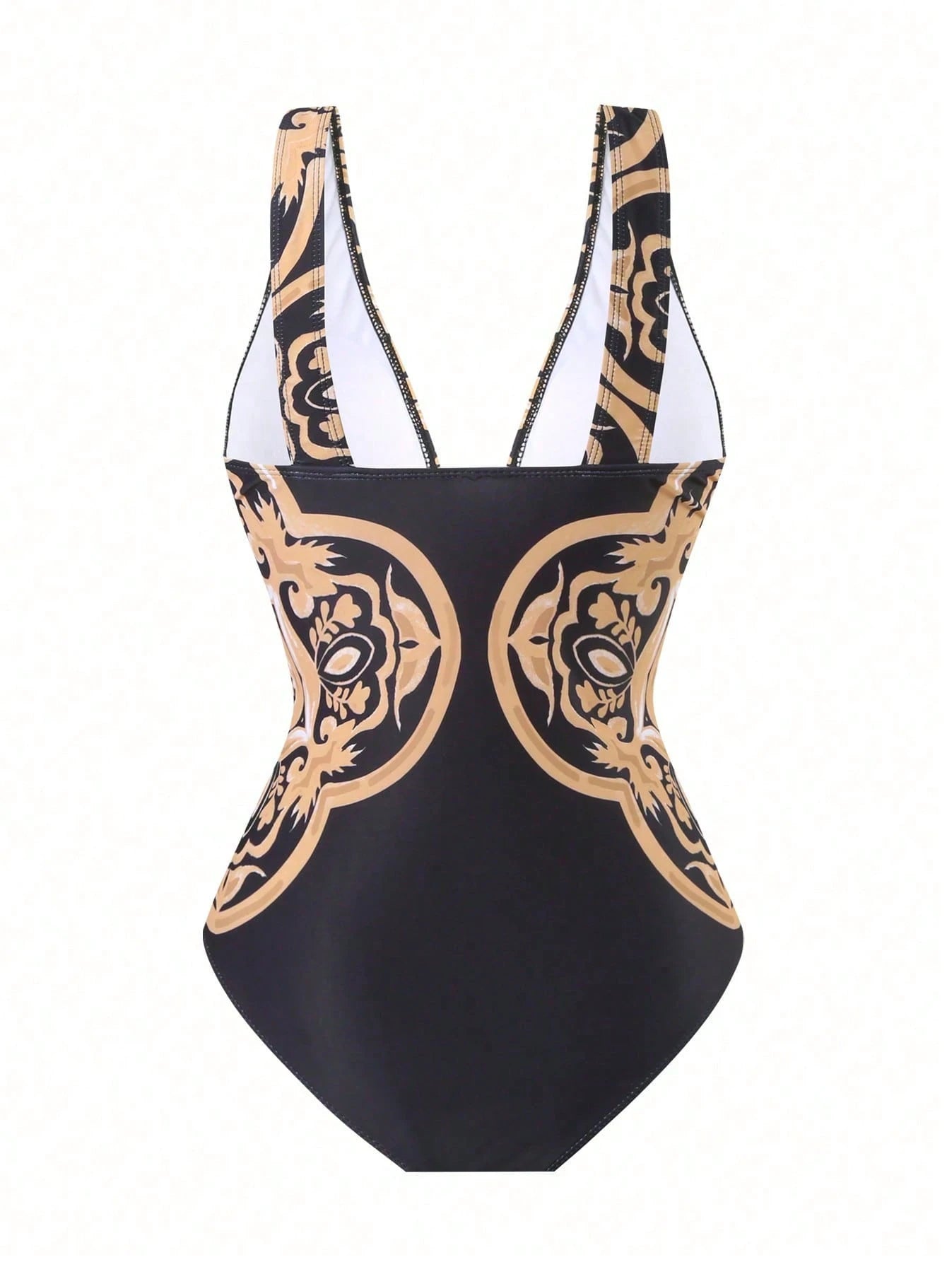 Swim Oasis 3pcs Plus Size Women's Minimalist One-Piece Swimsuit Set, Daily Summer Beach Vacation Outfit