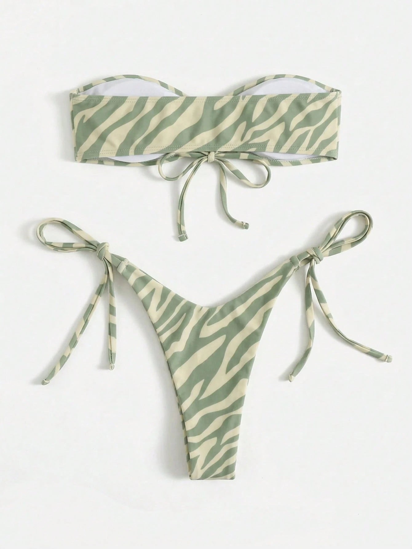Swim Women's Beach Vacation Printed Bikini Set, Random Print