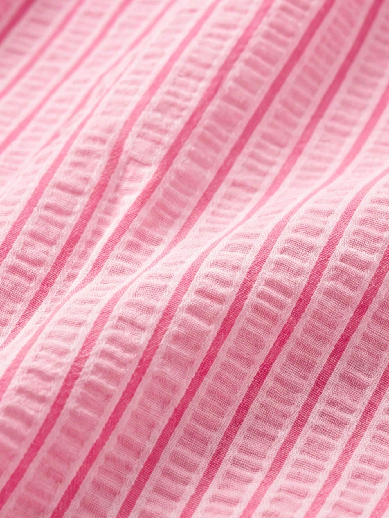 Sylviya Women's Casual Boho Pink Stripe Doll Collar Summer Vacation Dress,Summer Dresses For Women,Casual Dresses For Women Vacation Beach