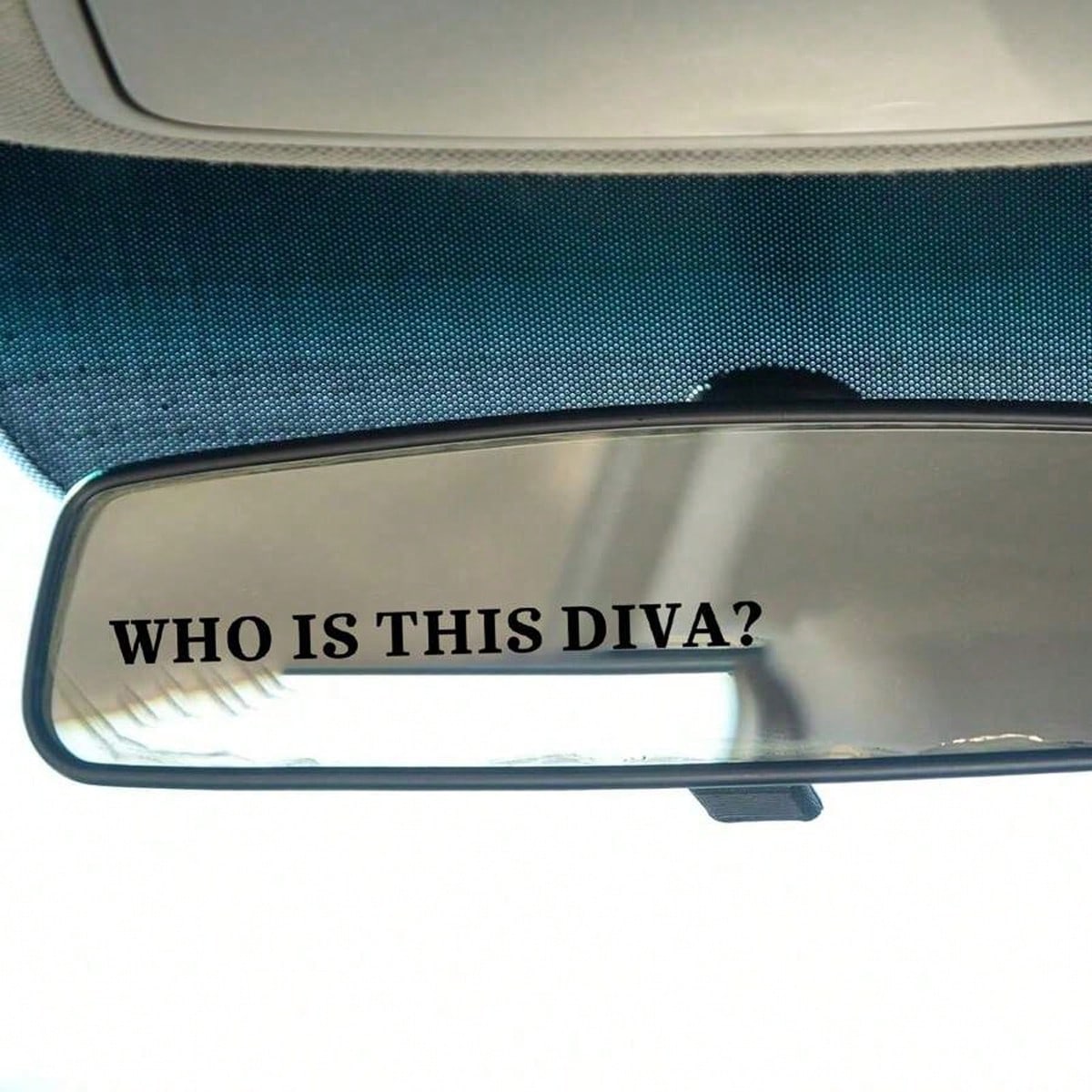 The English Letters "Who Is This Diva" Are Car Stickers, Beautiful Stickers, Car Decoration Stickers, Home Decoration Stickers, Party Decoration Stickers, Cute And Beautiful Car Stickers, Suitable For