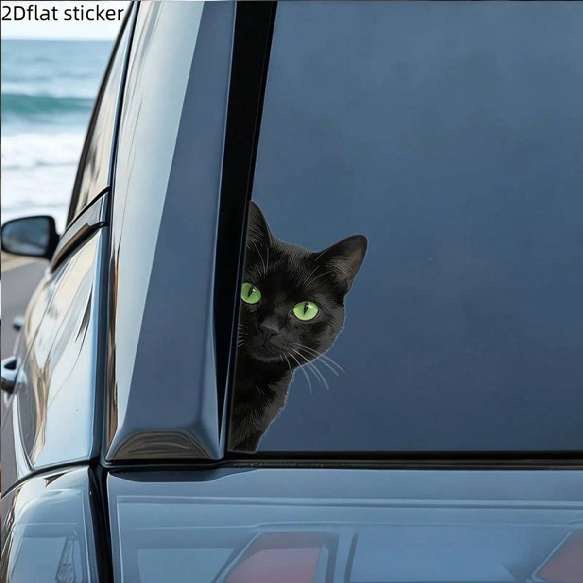 The Eye-Catching And Fun Car Stickers For The Black Cat Are Suitable For Laptops, Cars, Motorcycles, Covering Scratches-An Ideal Gift For Various Occasions