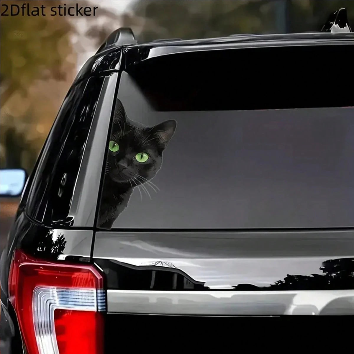 The Eye-Catching And Fun Car Stickers For The Black Cat Are Suitable For Laptops, Cars, Motorcycles, Covering Scratches-An Ideal Gift For Various Occasions