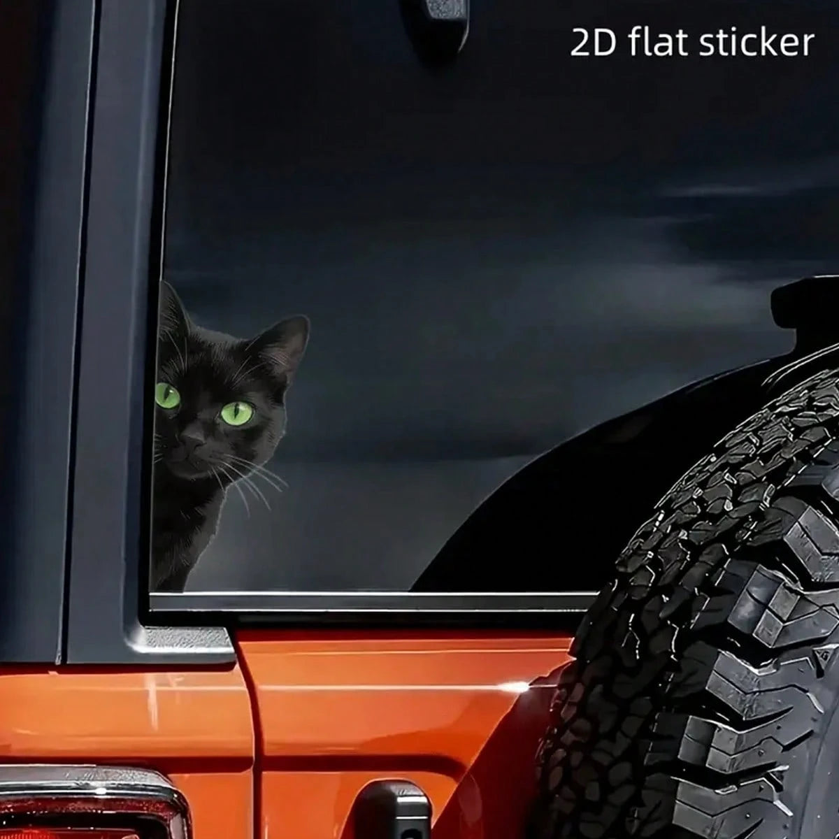 The Eye-Catching And Fun Car Stickers For The Black Cat Are Suitable For Laptops, Cars, Motorcycles, Covering Scratches-An Ideal Gift For Various Occasions