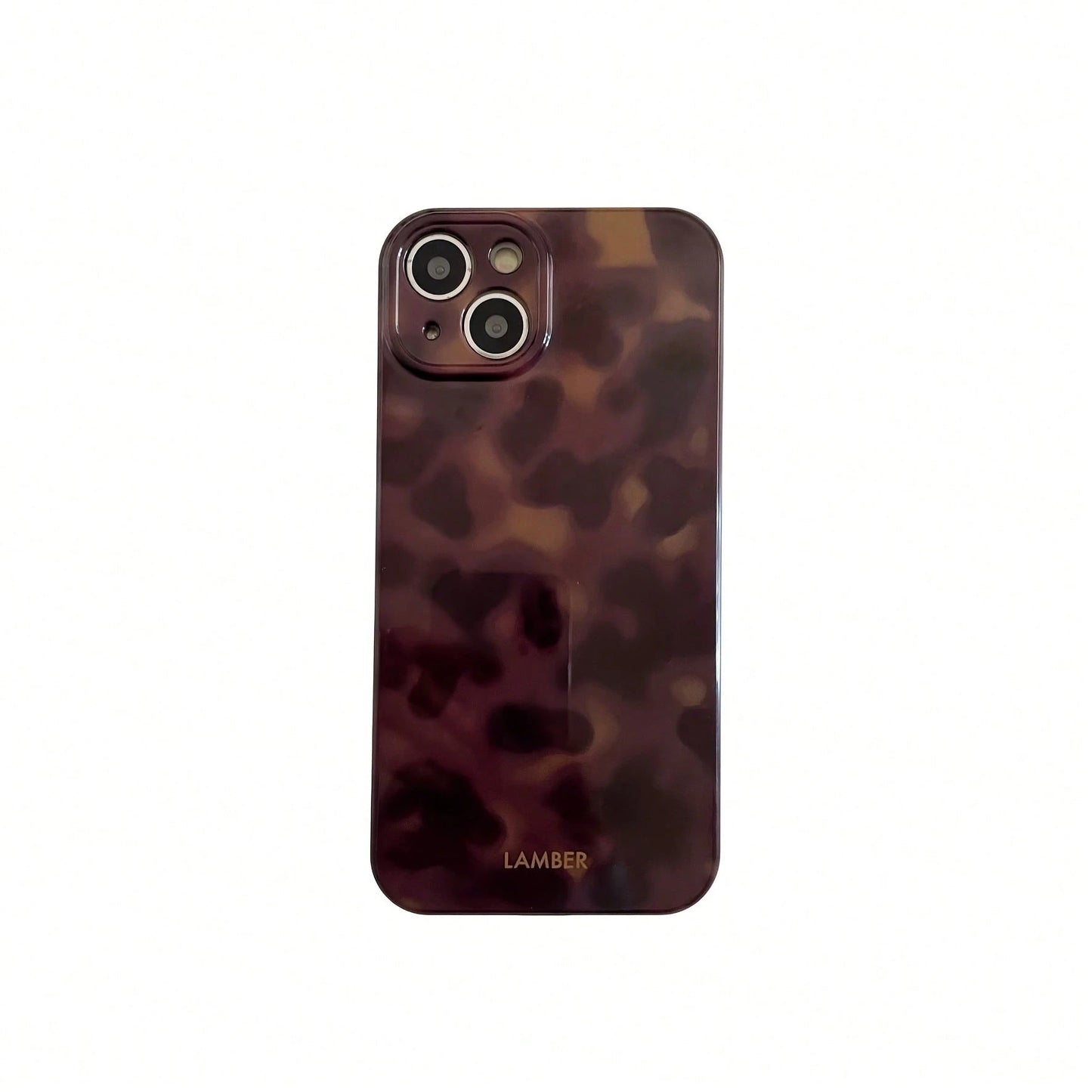 Thin & Super Soft European/Korean/Middle Eastern Style Fashion Leopard Print Amber Gradient Tie Dye Phone Case Compatible With IPhone 17 Pro Max/17 Air/16 Pro Max/15 Pro Max/14 Pro/13 Pro/12/11 Person