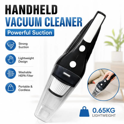 This Car Vacuum Cleaner Boasts A Powerful 5000Pa Suction, Making It A Versatile Handheld Cordless Vacuum Cleaner. It Features USB Charging, Long Battery Life, And Is Suitable For Use In Cars, Homes, A