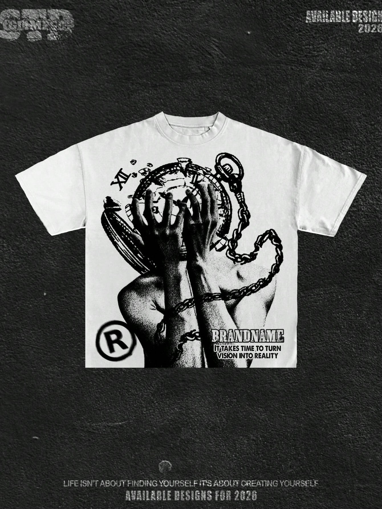 This High-Quality Men's Casual Streetwear T-Shirt Is An Absolute Must-Have For Any Summer Wardrobe. Crafted From Pure Cotton, This Crew-Neck, Short-Sleeve Tee Features A Relaxed, Versatile Fit-Making