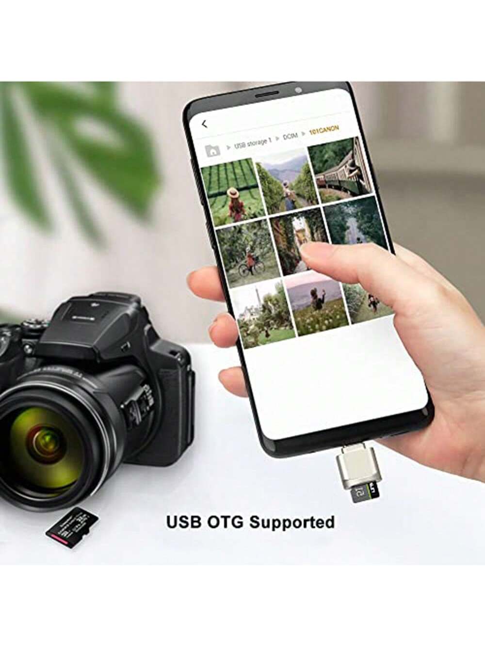 This Micro SD Card Reader, USB-C To SD Card Reader, Type-C TF Card Reader, Comes With A USB-C To USB Adapter. The Mepsies USB OTG Card Reader Is Compatible With Laptops, MacBooks, Galaxy Phones And Ot