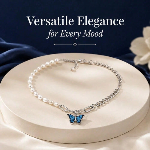 Timeless Pearl Necklace With Romantic Heart Charm Elegant Fashion Jewelry Perfect Accessory For Every Occasion Gift For Women