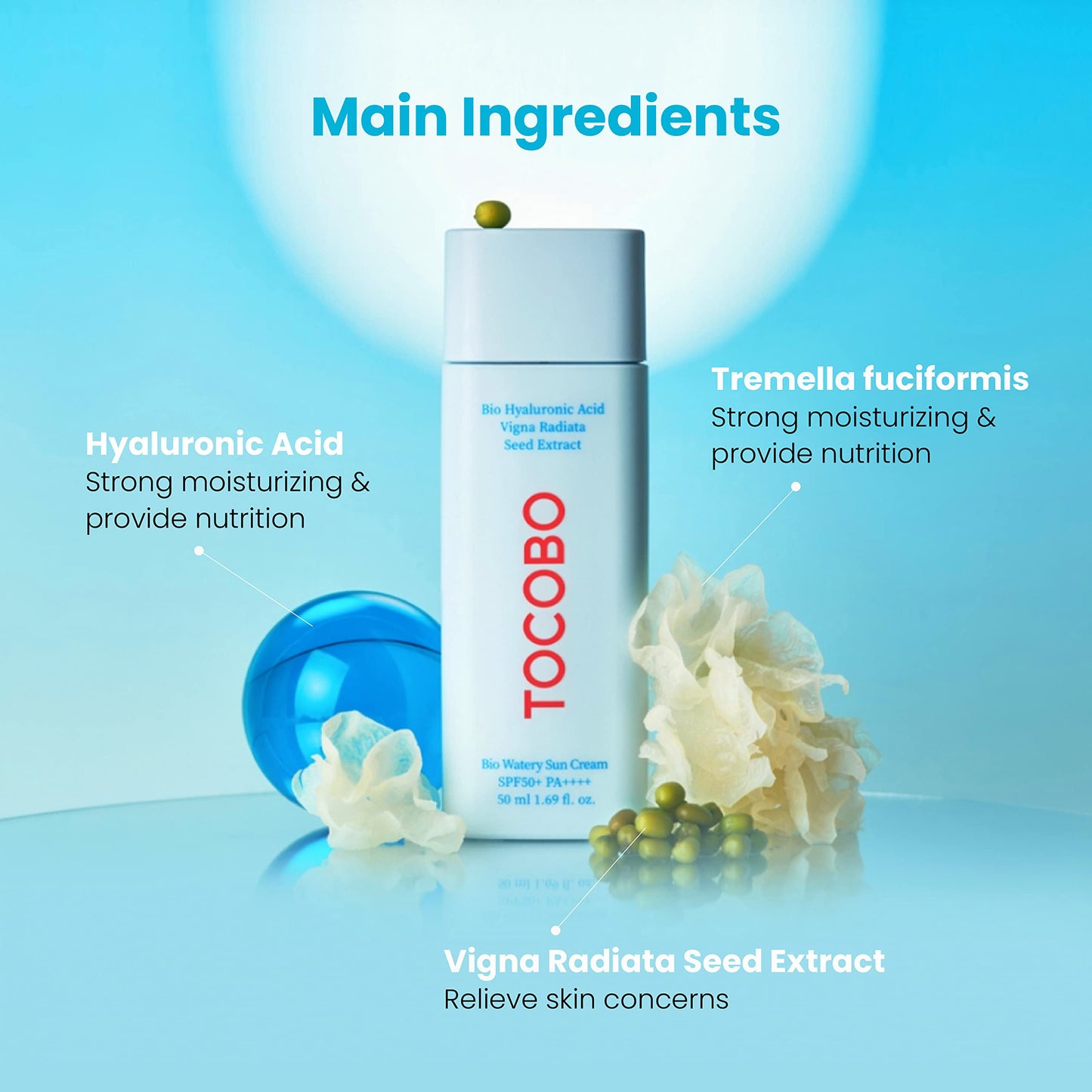 Tocobo Bio Watery Sun Cream SPF50+ PA++++