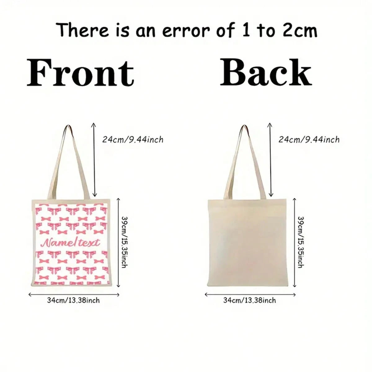 Top PickWomen's NYC Travel Bag- Statue Of Liberty Tote With New York Text, Open Top Beach Handbag, Machine Washable Lightweight For Women, NYC Souvenir Gift (Beige & Pink)- Perfect For Vacation