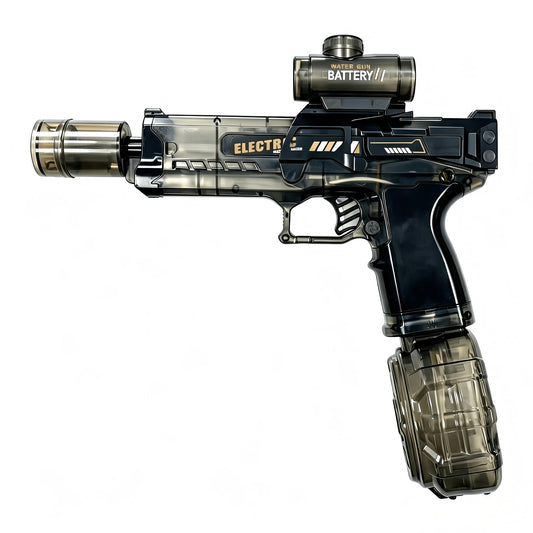 Toy Electric Water Gun, LED Lights, Large Capacity, Suitable For Patios, Swimming Pools, Parties, And More. Perfect For Boys And Girls, A Fun Outdoor Water Gun For Summer.