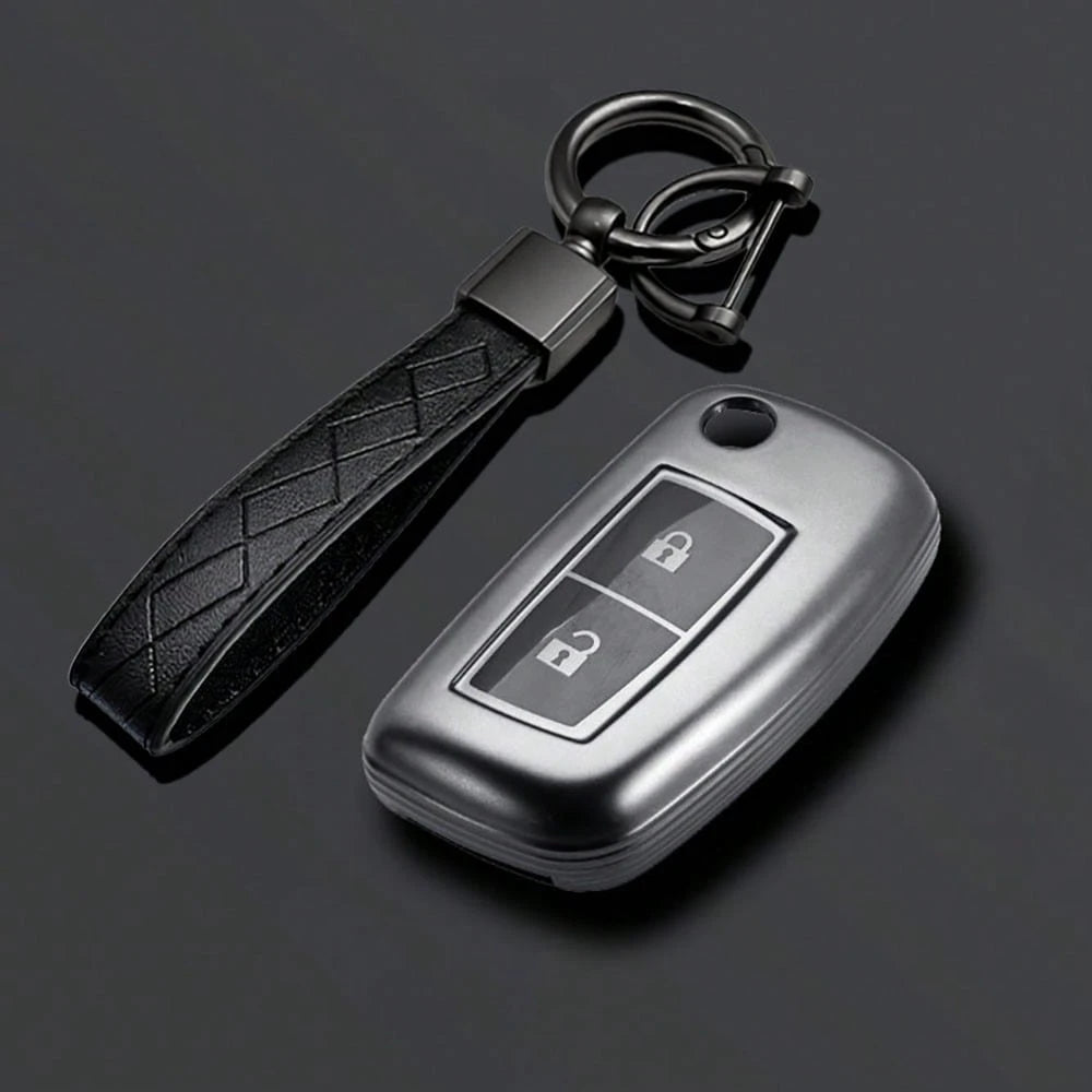 TPU 2 Buttons For X-Trail Juke Qashqai Micra Pulsar 2014- 2018 Car Remote Key Fob Shell Cover Case Accessories