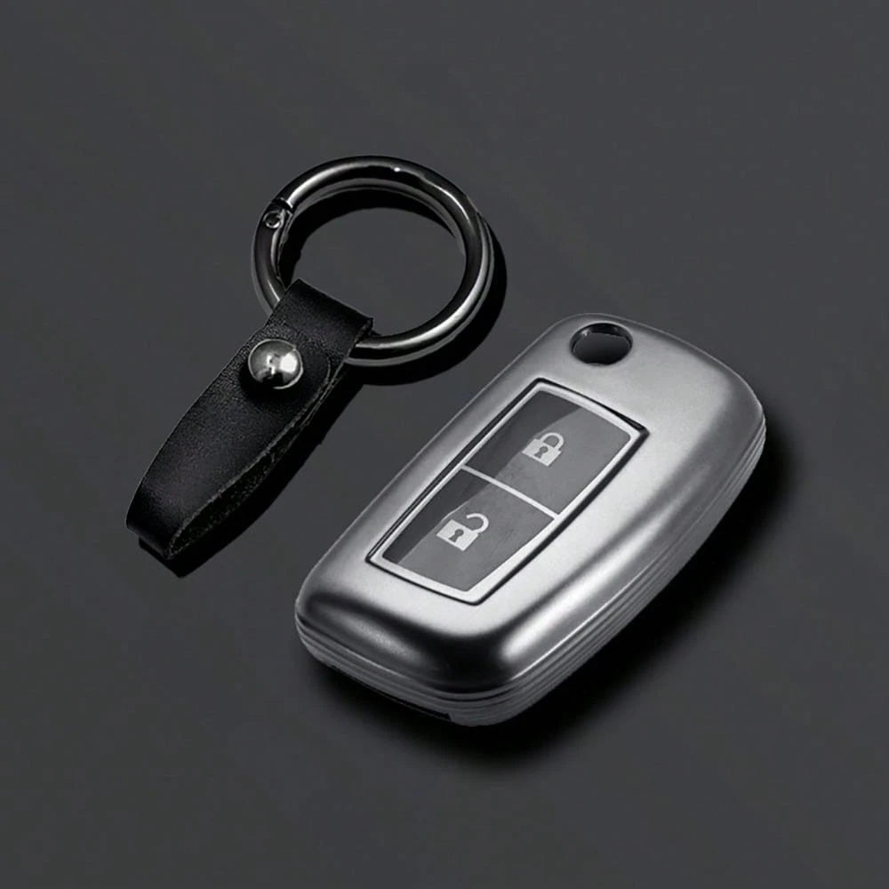 TPU 2 Buttons For X-Trail Juke Qashqai Micra Pulsar 2014- 2018 Car Remote Key Fob Shell Cover Case Accessories