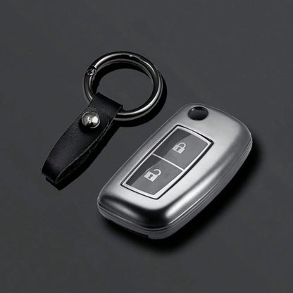 TPU 2 Buttons For X-Trail Juke Qashqai Micra Pulsar 2014- 2018 Car Remote Key Fob Shell Cover Case Accessories