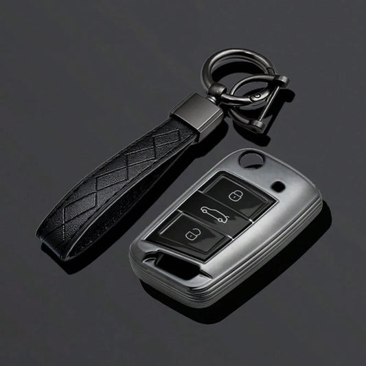 TPU Car Key Case Cover Shell For VW Golf 7 MK7 Tiguan MK2 For Seat Ateca Leon FR Ibiza For Octavia