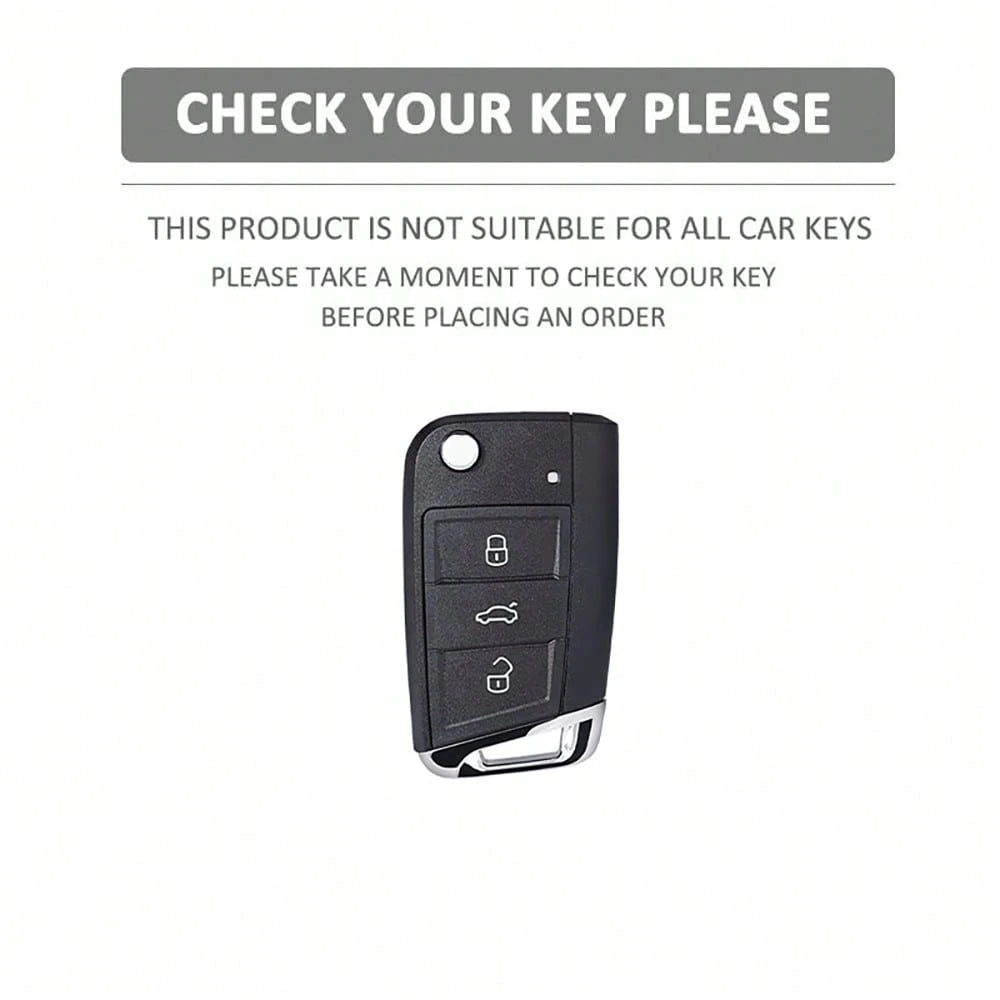 TPU Car Key Case Cover Shell For VW Golf 7 MK7 Tiguan MK2 For Seat Ateca Leon FR Ibiza For Octavia