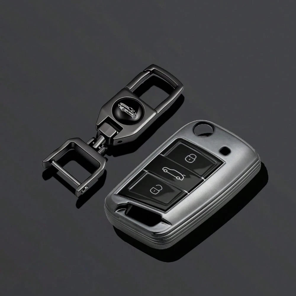 TPU Car Key Case Cover Shell For VW Golf 7 MK7 Tiguan MK2 For Seat Ateca Leon FR Ibiza For Octavia