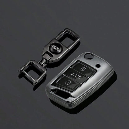 TPU Car Key Case Cover Shell For VW Golf 7 MK7 Tiguan MK2 For Seat Ateca Leon FR Ibiza For Octavia