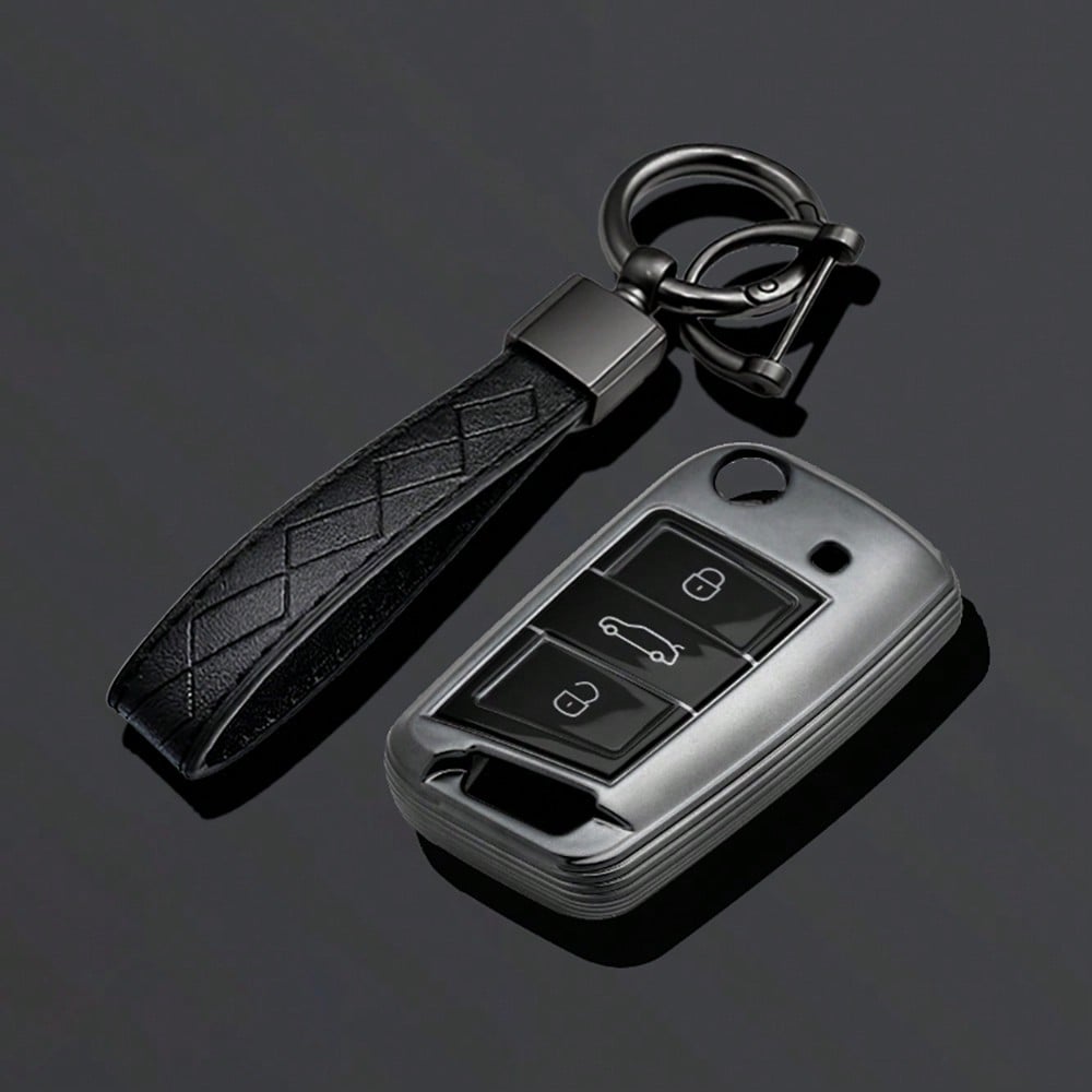 TPU Car Key Case Cover Shell For VW Golf 7 MK7 Tiguan MK2 For Seat Ateca Leon FR Ibiza For Octavia
