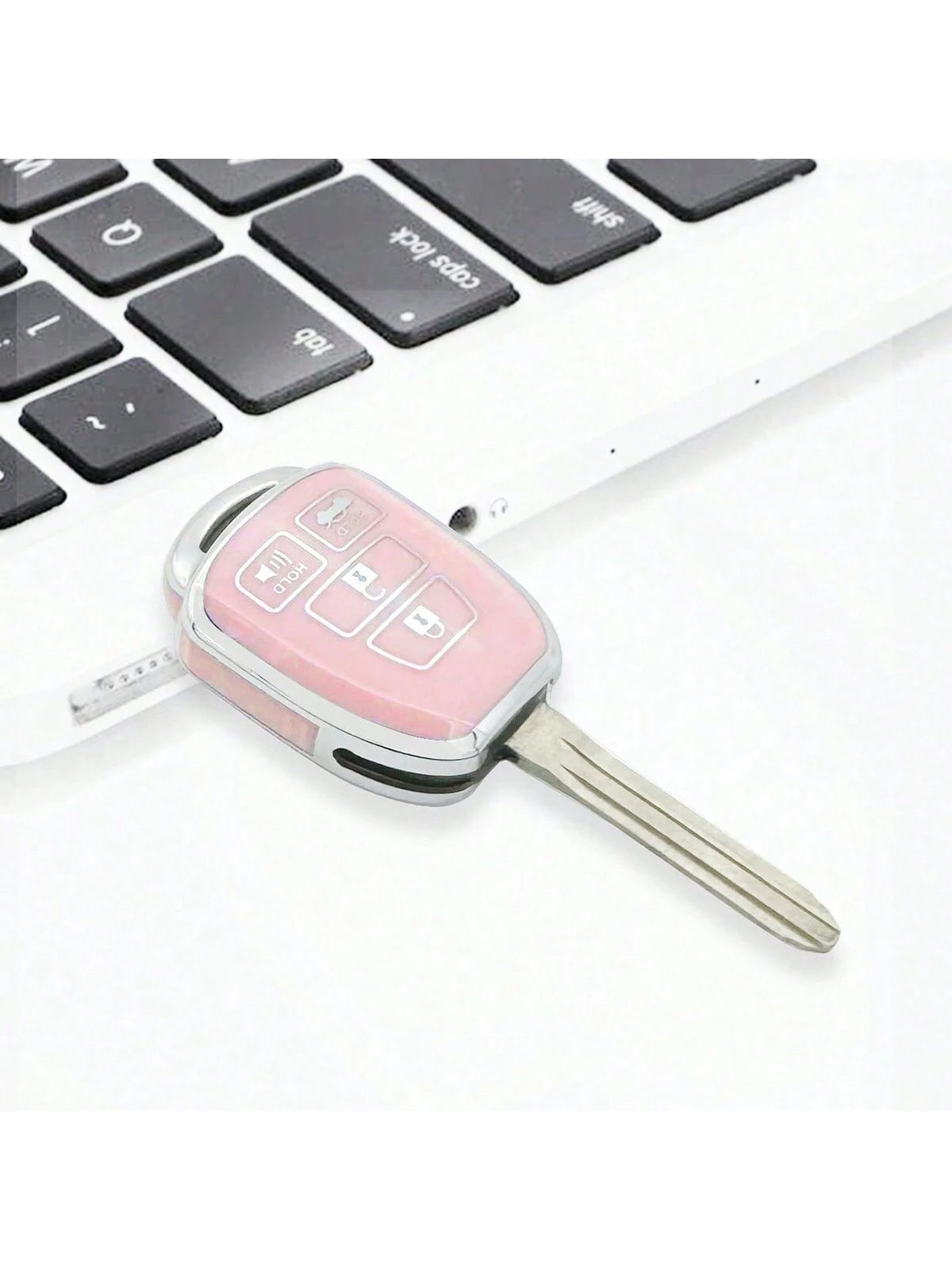 TPU Car Key Case Fit For Toyota Prius RAV4 Camry Corolla 2014 2015 2016 2017 Shell FOB Bag Key Chain Key Protector Accessories