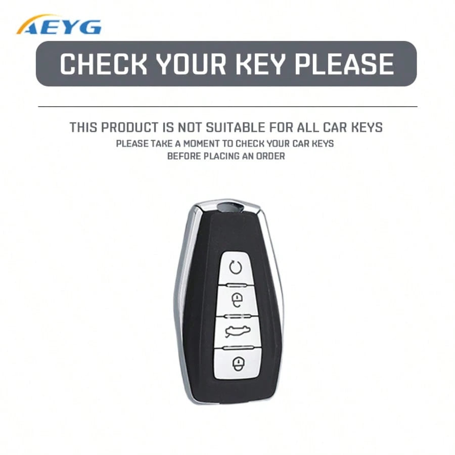 TPU Car Remote Key Cover Compatible With Geely Coolray Emgrand GT GS S Manjaro Atlas For Pro Okavango Tugella, Compatible With Proton S70 X50 X70 Key Cap Accessory