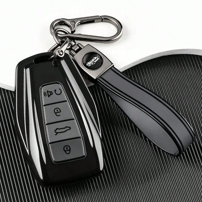 TPU Car Remote Key Cover Compatible With Geely Coolray Emgrand GT GS S Manjaro Atlas For Pro Okavango Tugella, Compatible With Proton S70 X50 X70 Key Cap Accessory