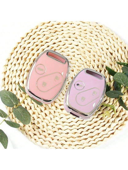 TPU Car Remote Key Cover Suitable For 8th Generation Accord, Civic, CR-V, Fit, And Odyssey, Soft TPU Protection, Ideal Gift