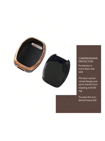 TPU Car Remote Key Cover Suitable For 8th Generation Accord, Civic, CR-V, Fit, And Odyssey, Soft TPU Protection, Ideal Gift