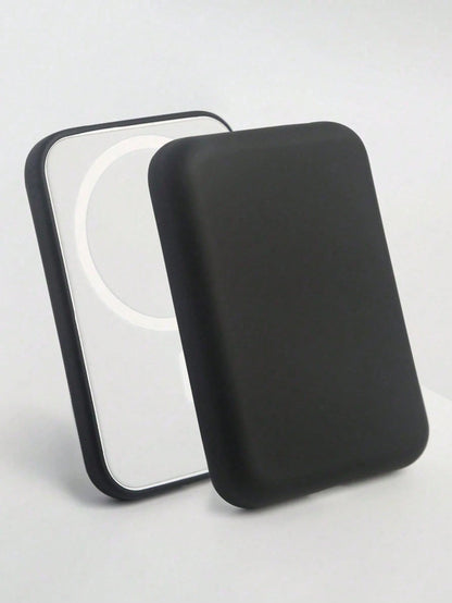 TPU Soft Matte MagSafe Battery Protective Case, Compatible, Full Coverage Protection, Anti-Drop Design, Delicate Touch, Compatible With Wireless Charger Cable Protector, Charger Protector