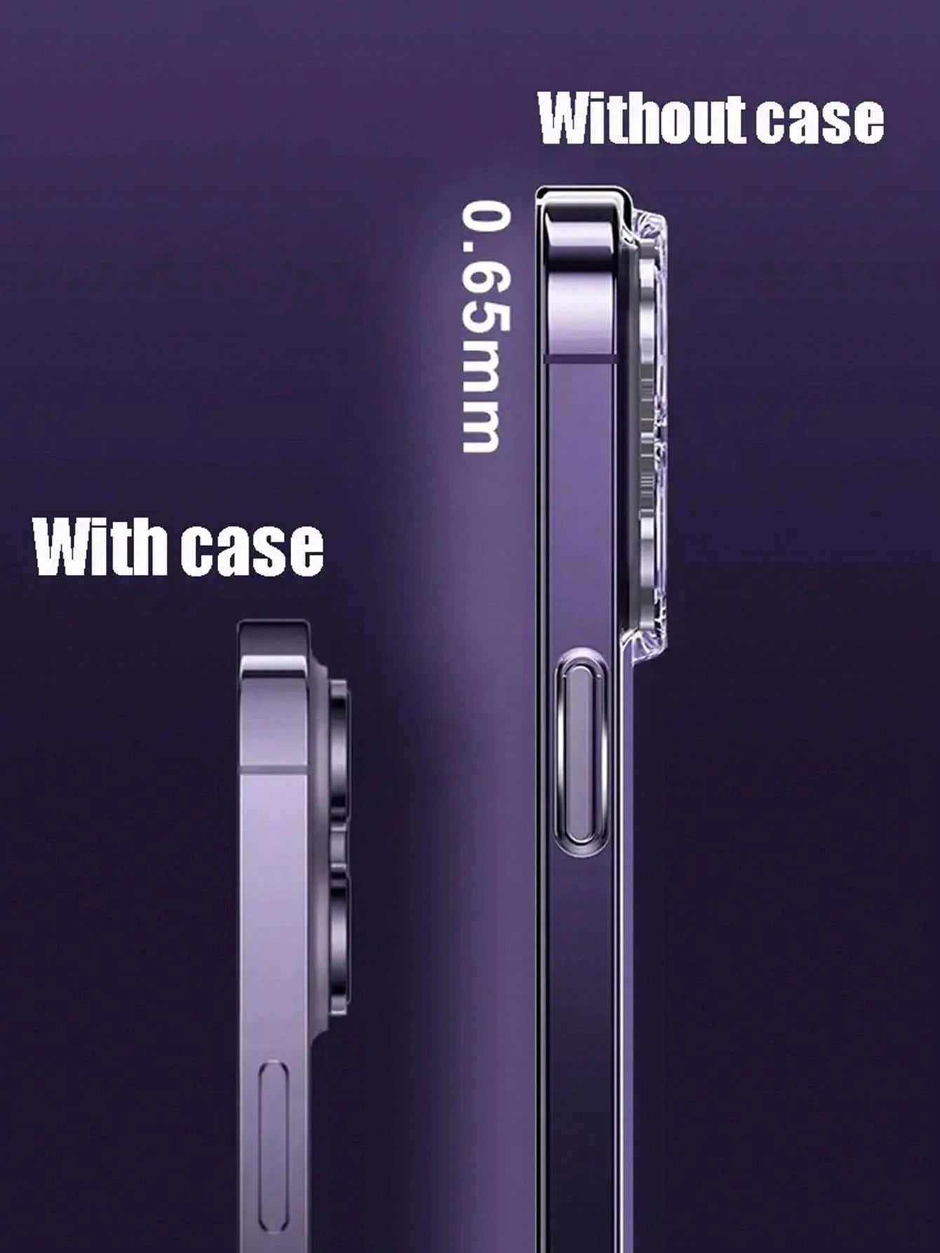 Transparent Phone Case, Compatible With IPhone 11 12 13 14 15 Pro Max, Soft TPU Silicone Material, Compatible With X XS Max XR, Transparent Back Cover, Waterproof, Shockproof, Anti-Drop, Anti-Scratch