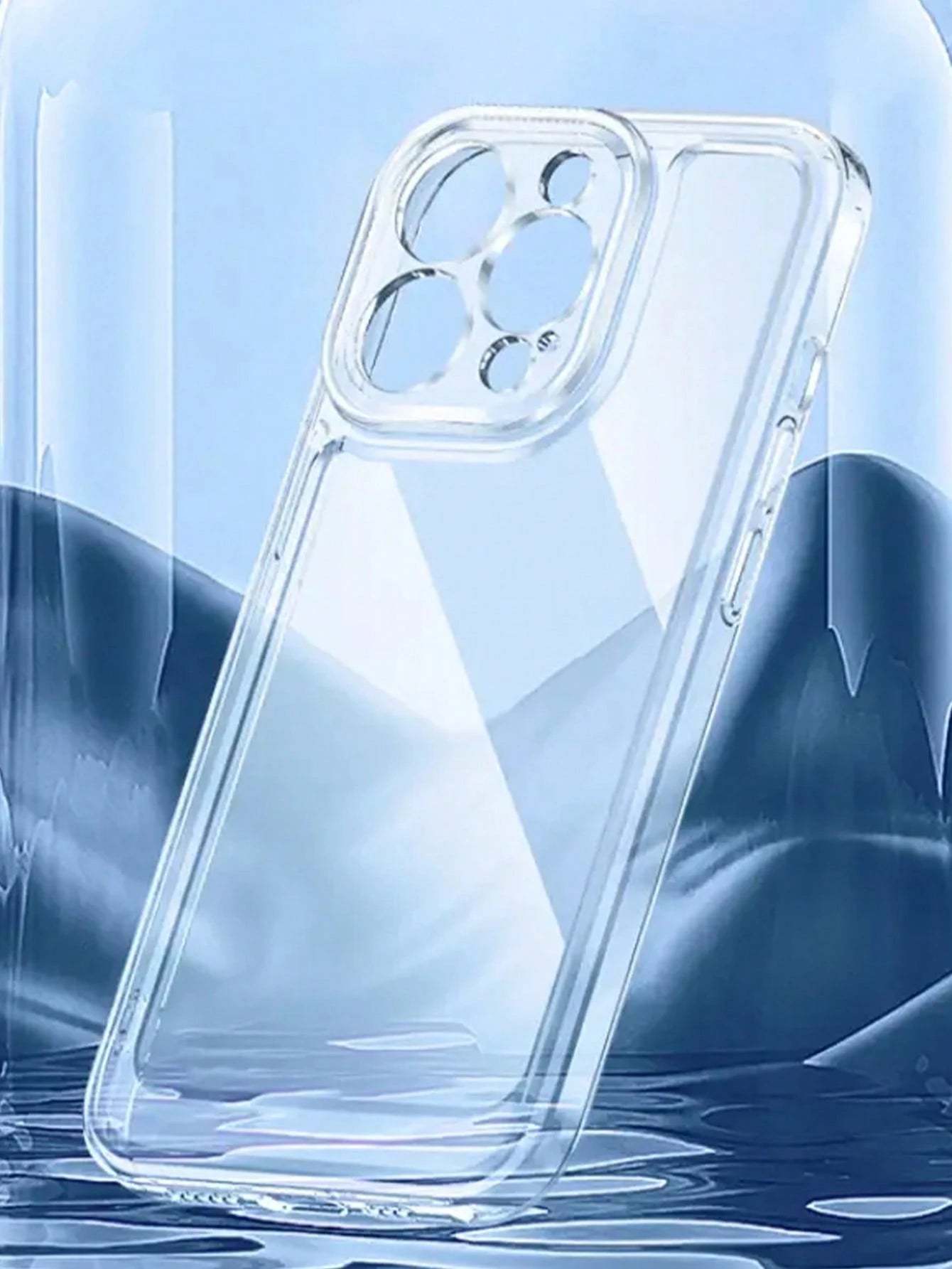 Transparent Phone Case, Compatible With IPhone 11 12 13 14 15 Pro Max, Soft TPU Silicone Material, Compatible With X XS Max XR, Transparent Back Cover, Waterproof, Shockproof, Anti-Drop, Anti-Scratch