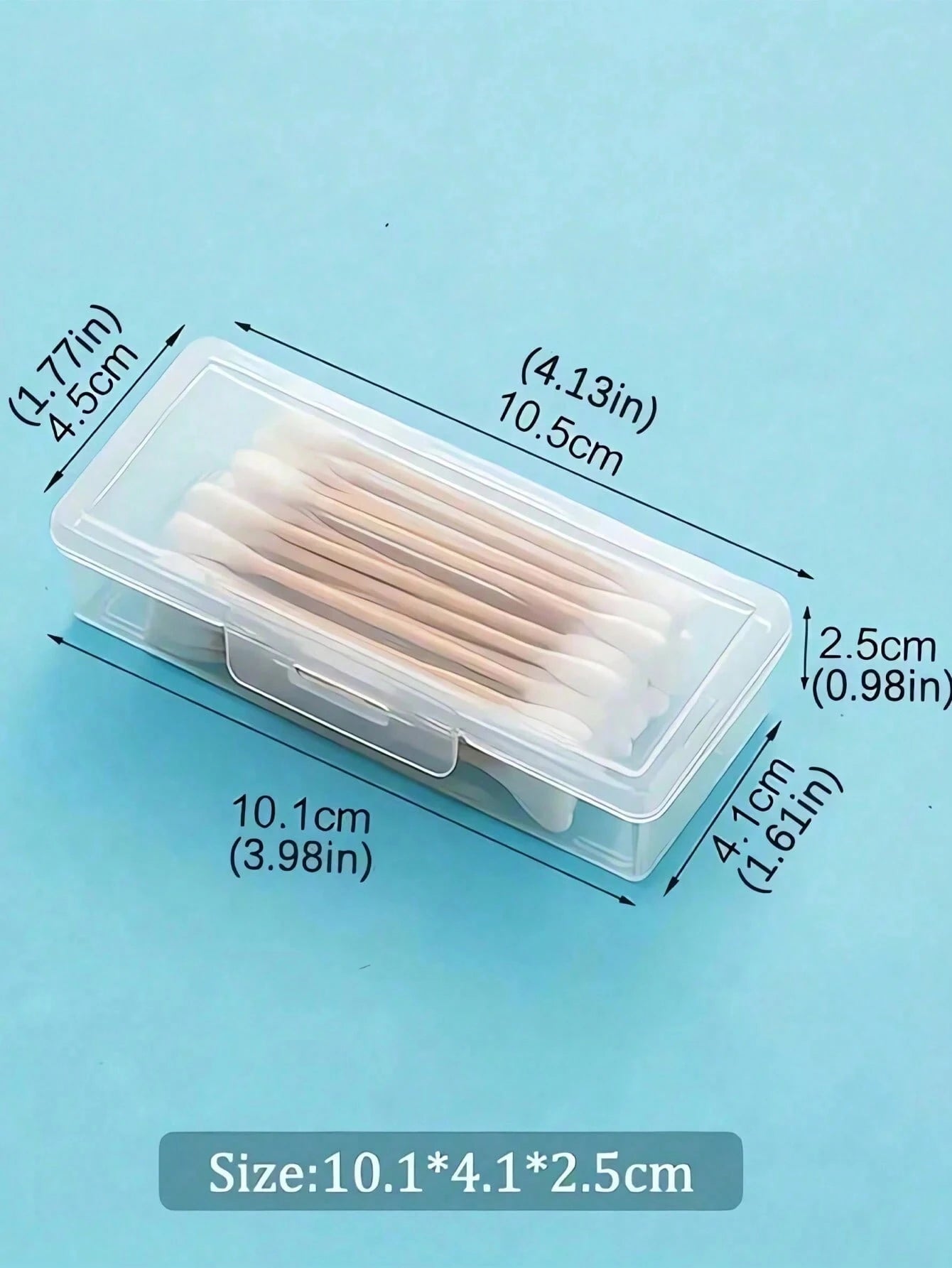 Transparent Travel Organizer With Lid, A Convenient Mini Organizer For Carrying Items Like Toothpicks And Dental Floss. A Must-Have For Travel, Room Decor, Bags, Cosmetic Bags, And Dressing Tables. Tr