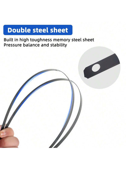 Universal Double Rubber Strip Wiper Blade J U-Shaped Hook 14 "16" 17 "18" 19 "20" 21 "22" 24 "26" Windshield Rubber Automotive Parts