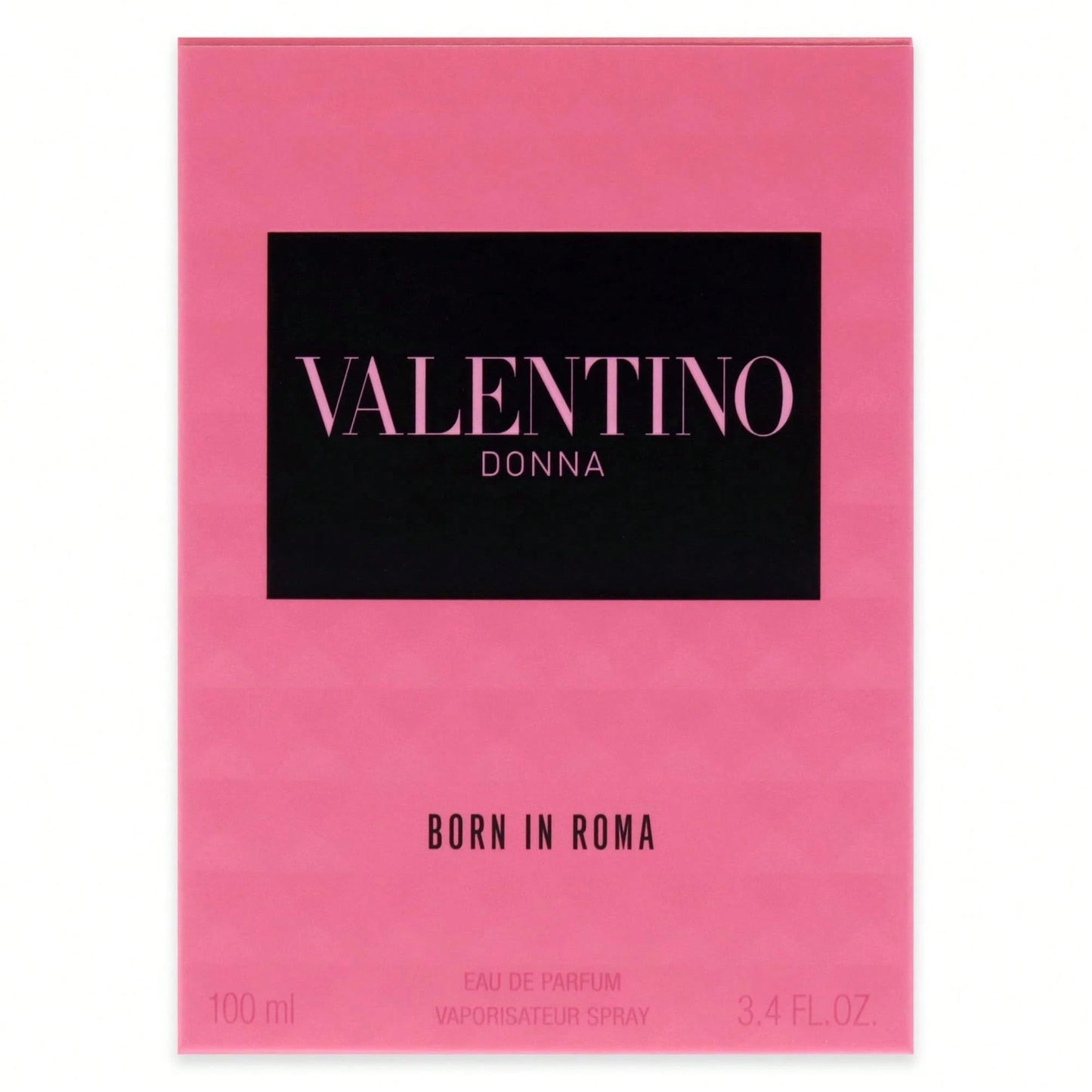 Valentino Donna Born In Roma Eau De Parfum Spray For Women, 3.4 Fl Oz/ 100 Ml, Warm Vanilla & Jasmine Floral Scent