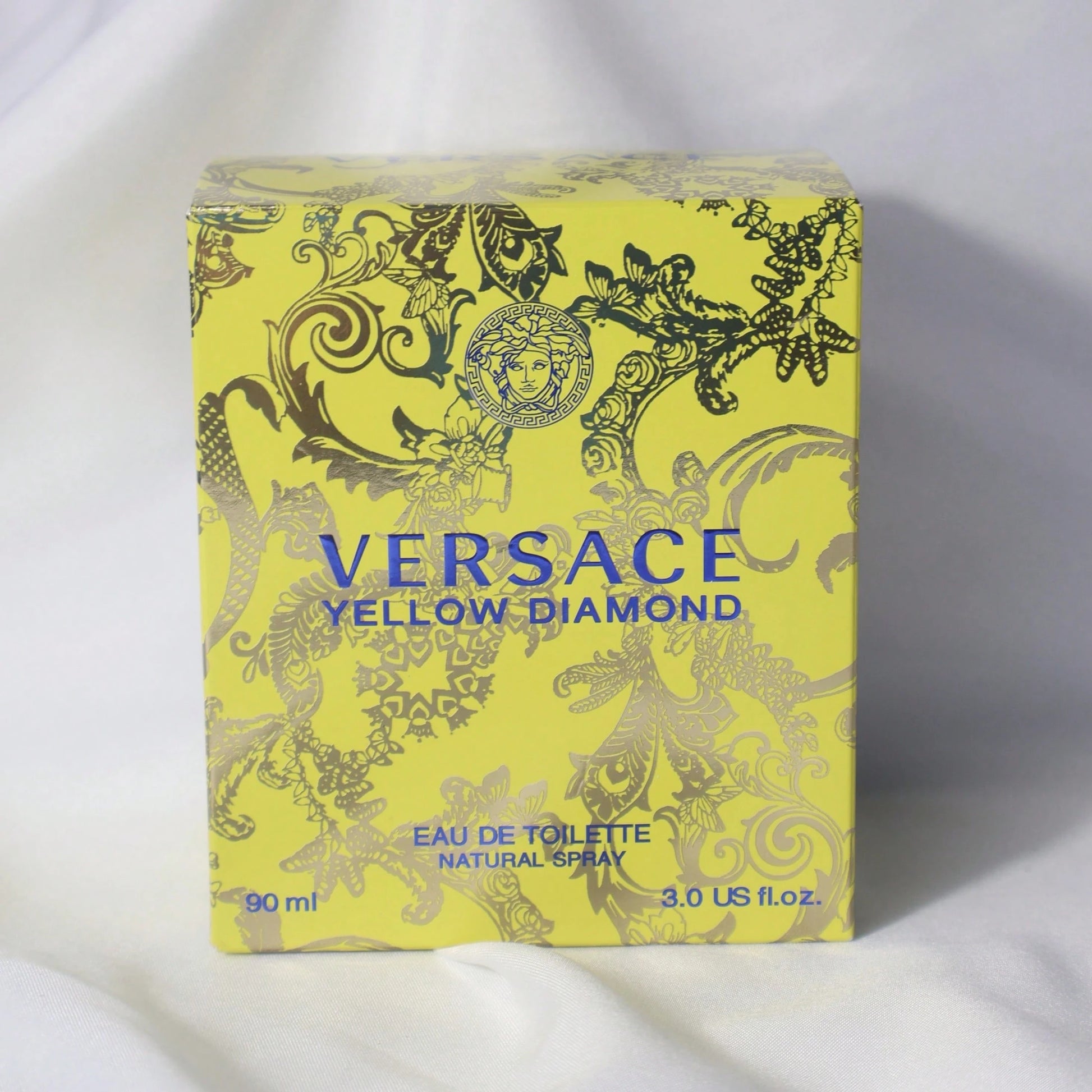 Versace Yellow Diamond Fresh Perfume Set, 90ml EDT + 5ml Mini EDP