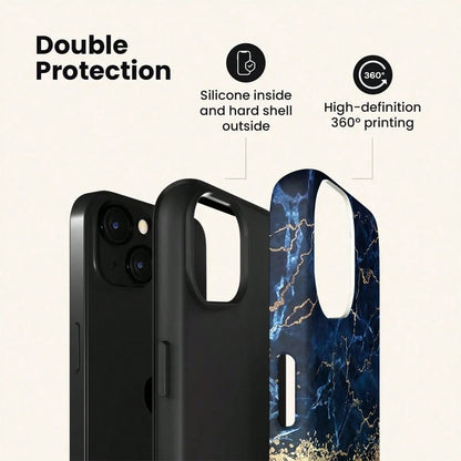 VESPOP Marble Element Fashion Phone Case- For IPhone 18/17/16/15/14/13/12/11 Pro Max/Pro Plus/12 Mini/13 Mini, Compatible With Galaxy S26 S25 S24 S23 S22 S21 Plus Ultra, Compatible With Pixel 8 9 10