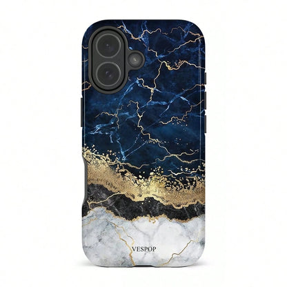 VESPOP Marble Element Fashion Phone Case- For IPhone 18/17/16/15/14/13/12/11 Pro Max/Pro Plus/12 Mini/13 Mini, Compatible With Galaxy S26 S25 S24 S23 S22 S21 Plus Ultra, Compatible With Pixel 8 9 10