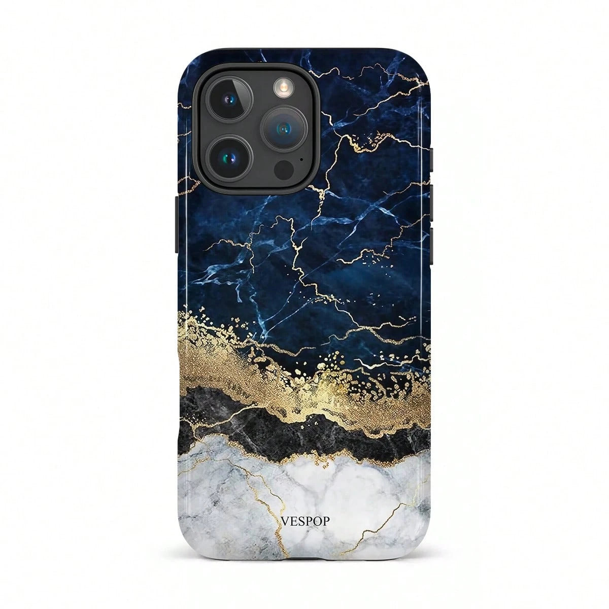 VESPOP Marble Element Fashion Phone Case- For IPhone 18/17/16/15/14/13/12/11 Pro Max/Pro Plus/12 Mini/13 Mini, Compatible With Galaxy S26 S25 S24 S23 S22 S21 Plus Ultra, Compatible With Pixel 8 9 10