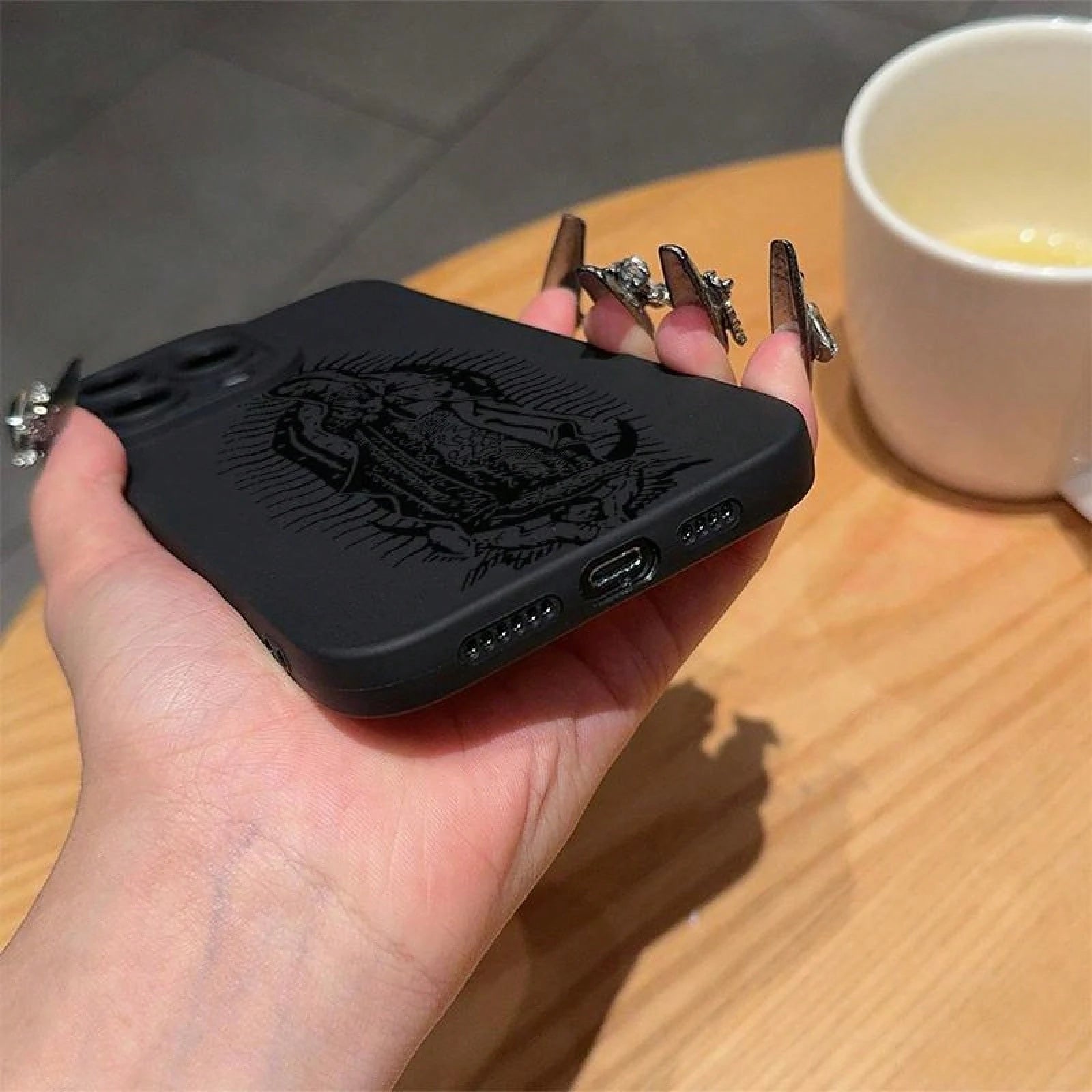 Virgin Mary Pattern Phone Case, TPU Decorative Phone Protector Cover, Phone Accessories Compatible With IPhone 11 12 13 14 15 16 Pro Max XR XS MaxSuitable For IPhone 17 Air