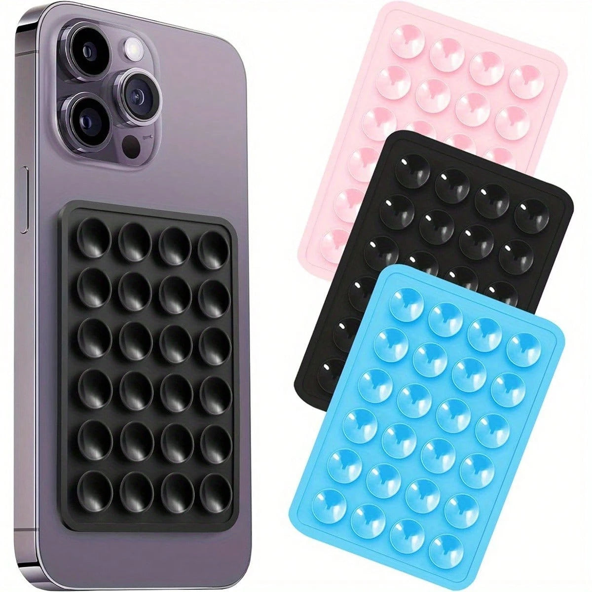 VOUVI Minimalist Luxury Suction Cup Style Burgundy Matte Finish Suction Cup Matte Finish Protective Shockproof Case Compatible With Iphone 17/16/15/14/13/12/11 Pro Max Compatible With Iphone 17/Air/16