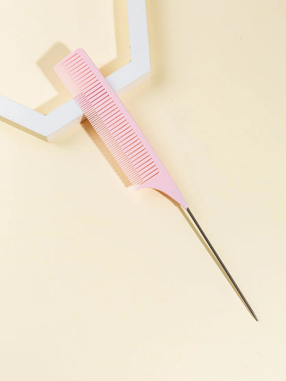 WANMEI 1pc Professional Hairdressing Comb, Salon Styling Comb, Anti-Static Pointed Tail Comb, Precision Sectioning Comb, Teasing Comb, Ideal For Hairstyling, Salon, Travel